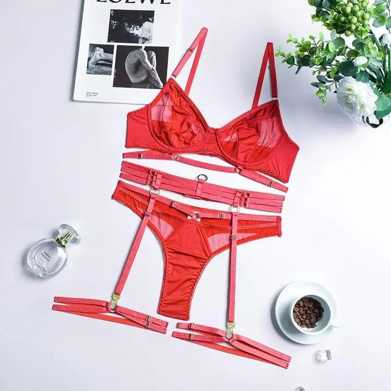 Luxury Lingerie 3 Pieces | Fashionsarah.com