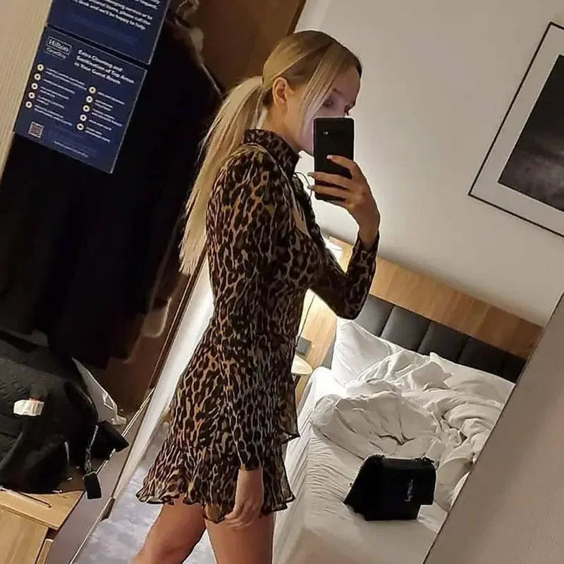 Leopard Spring Dress | Fashionsarah.com