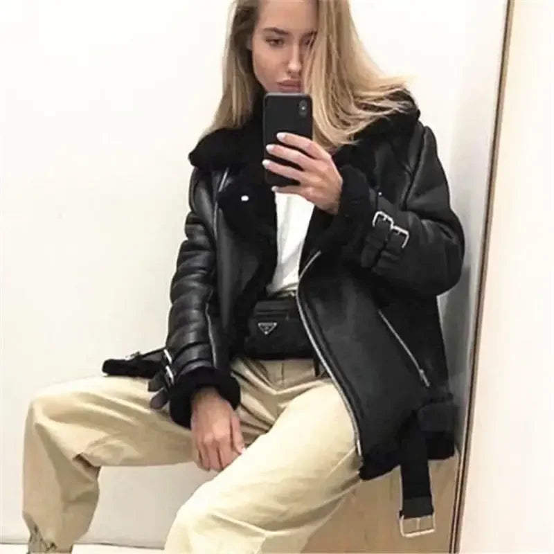 Winter Thicken Leather Jackets | Fashionsarah.com
