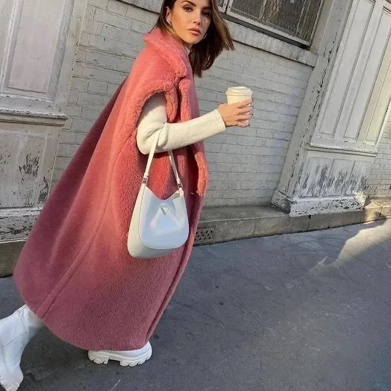 Teddy Gilet Winter Coats | Fashionsarah.com