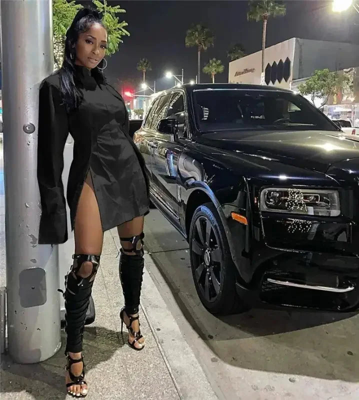 Rome Cut-outs Stiletto Heels | Fashionsarah.com