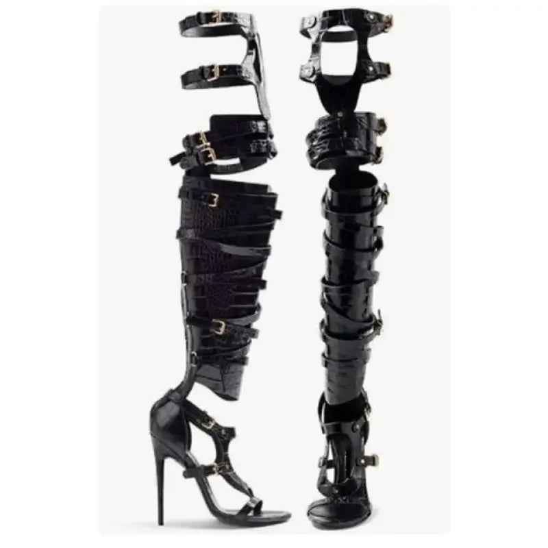 Rome Cut-outs Stiletto Heels | Fashionsarah.com