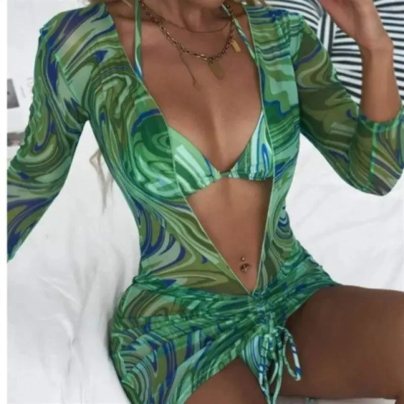 Bikini Brazilian Sets with Dress | Fashionsarah.com