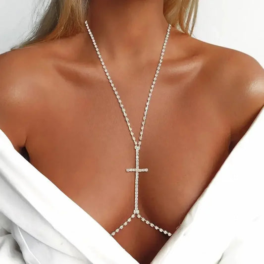Cross Chest Bra Chain | Fashionsarah.com