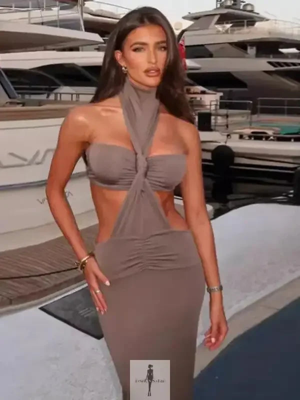 Fashionsarah.com Fashionsarah.com Summer Off Shoulder Bodycon Long Dress