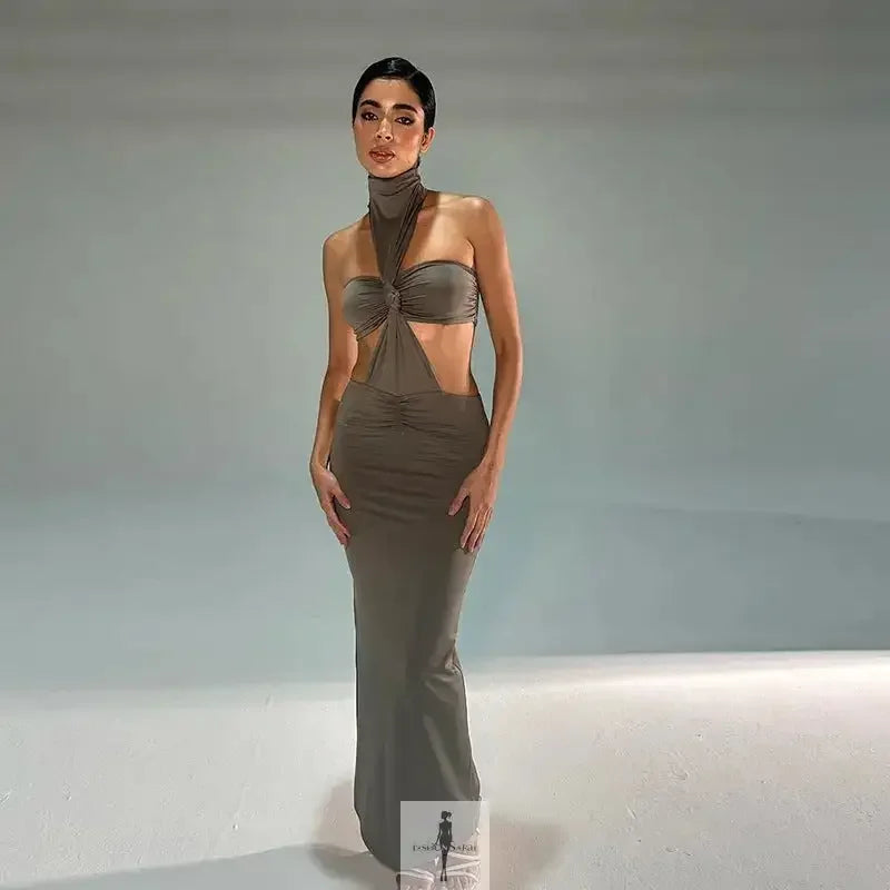 Fashionsarah.com Fashionsarah.com Summer Off Shoulder Bodycon Long Dress