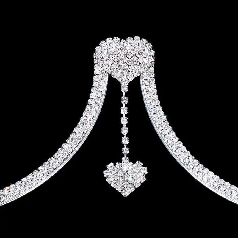 Double Pendant Heart Bras | Fashionsarah.com