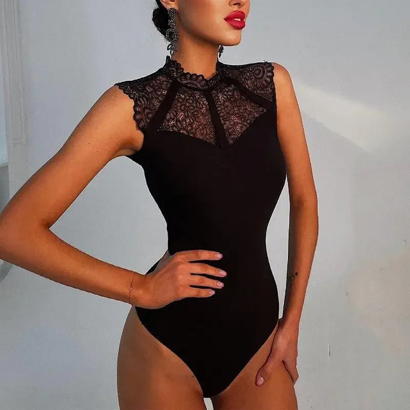 Slinky Lace Bodysuit | Fashionsarah.com