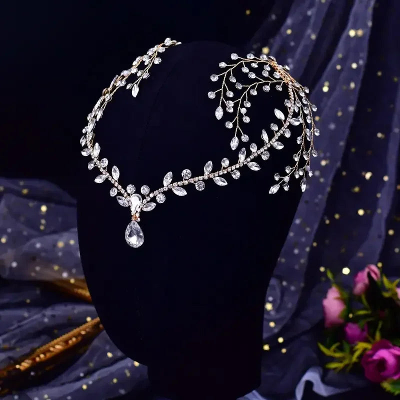 Rhinestone Tiara Pageant Crown Wedding | Fashionsarah.com