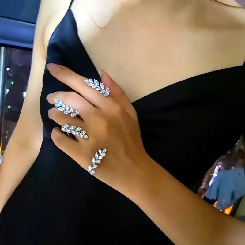 Palm Bracelet Finger Rings | Fashionsarah.com