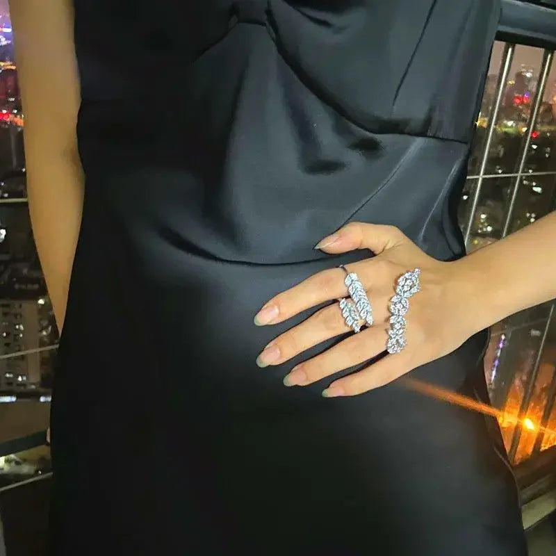 Palm Bracelet Finger Rings | Fashionsarah.com