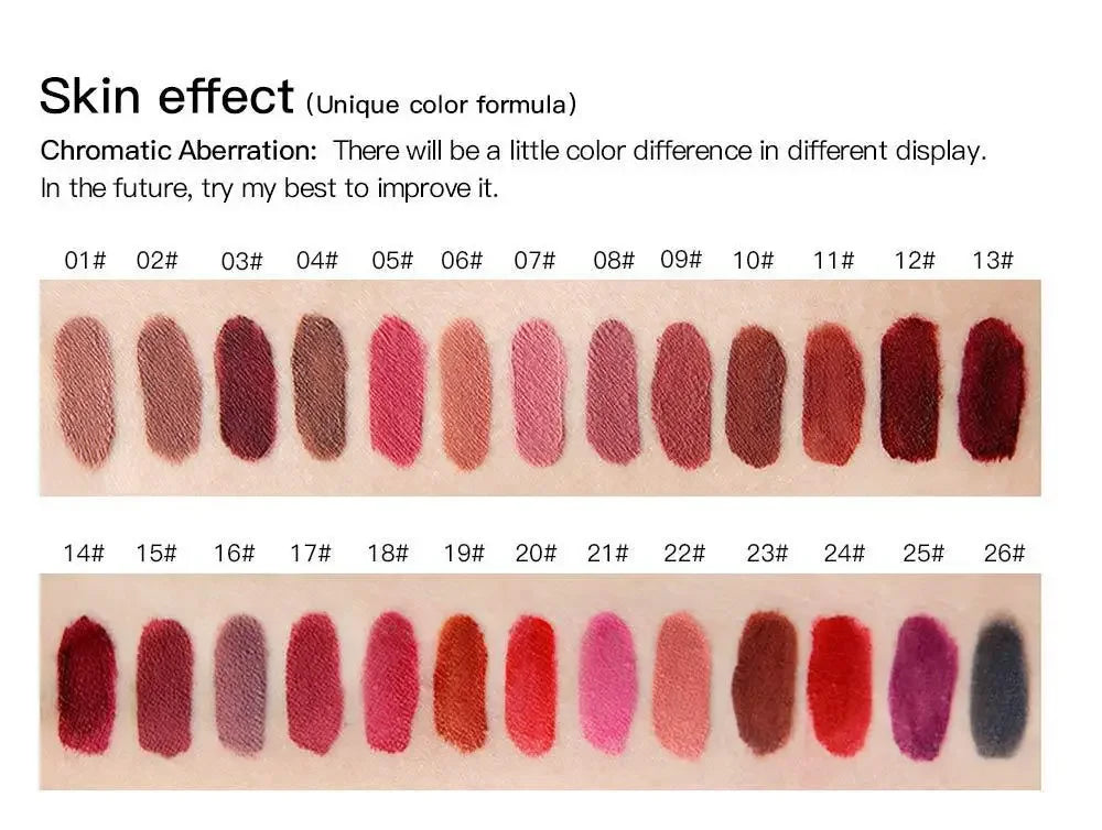 Waterproof Matte Lipsticks | Fashionsarah.com