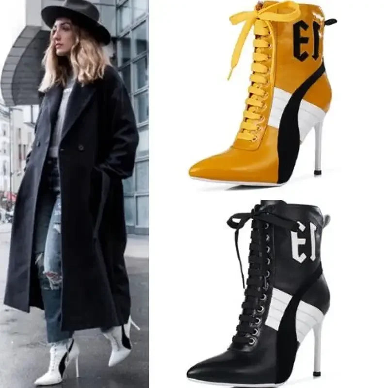 Spring Ankle Cross Tied Boots | Fashionsarah.com