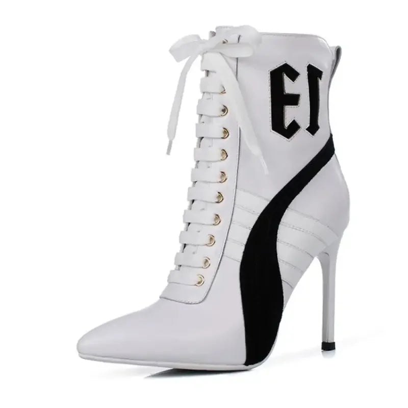 Spring Ankle Cross Tied Boots | Fashionsarah.com