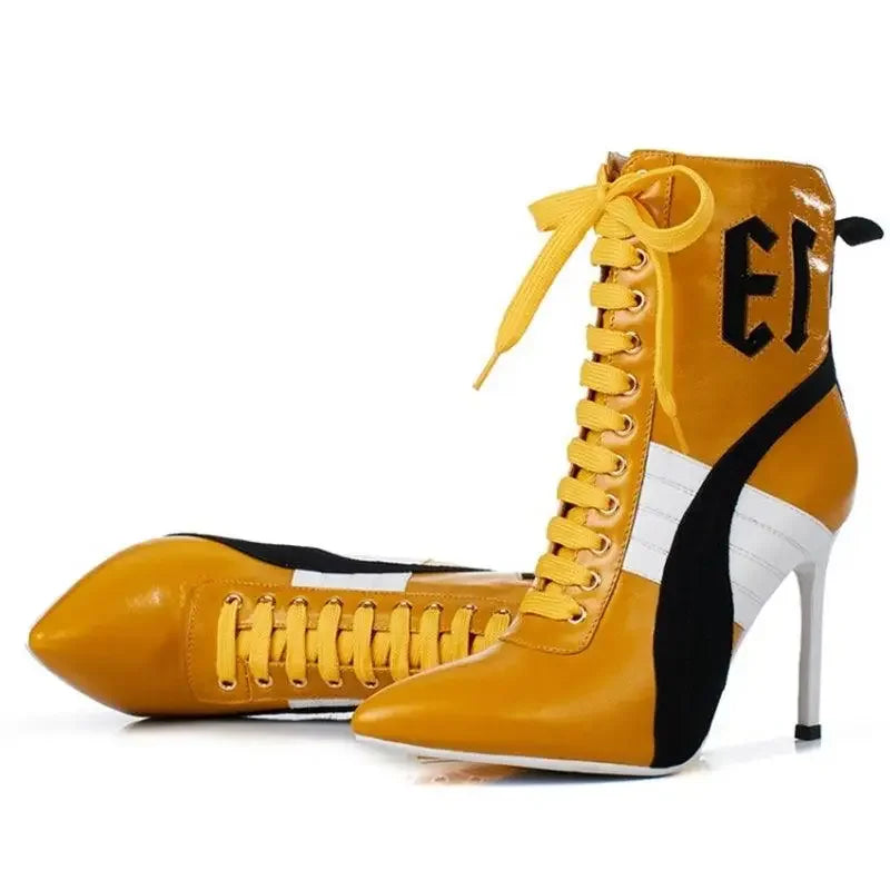 Spring Ankle Cross Tied Boots | Fashionsarah.com