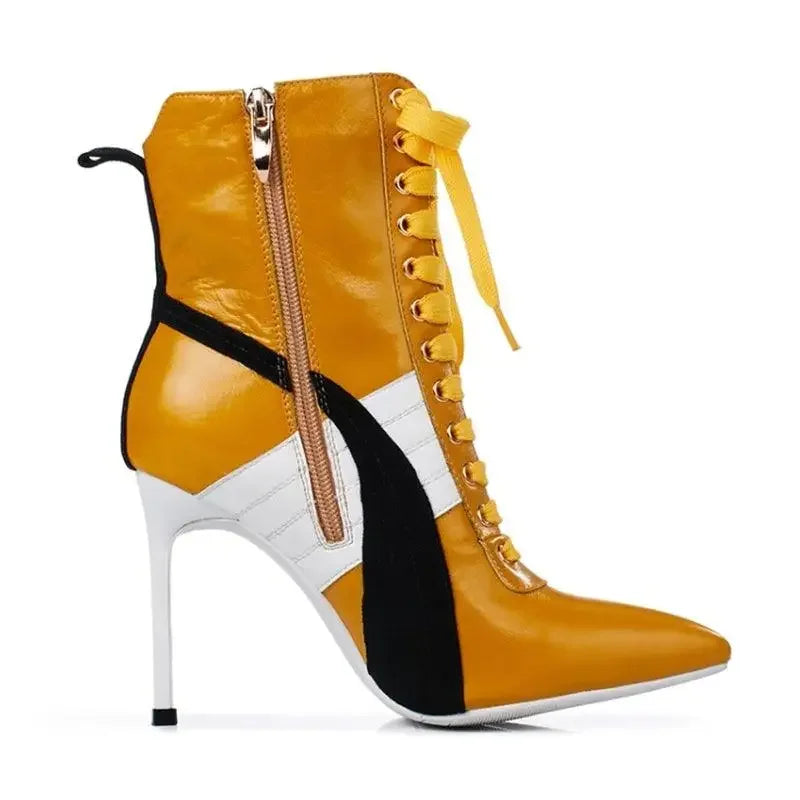 Spring Ankle Cross Tied Boots | Fashionsarah.com