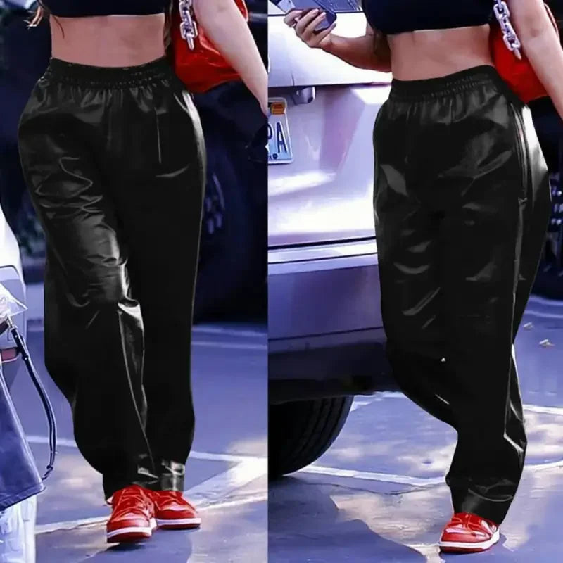 Women Leather Trousers | Fashionsarah.com