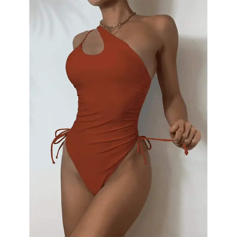 One Shoulder Monokini | Fashionsarah.com