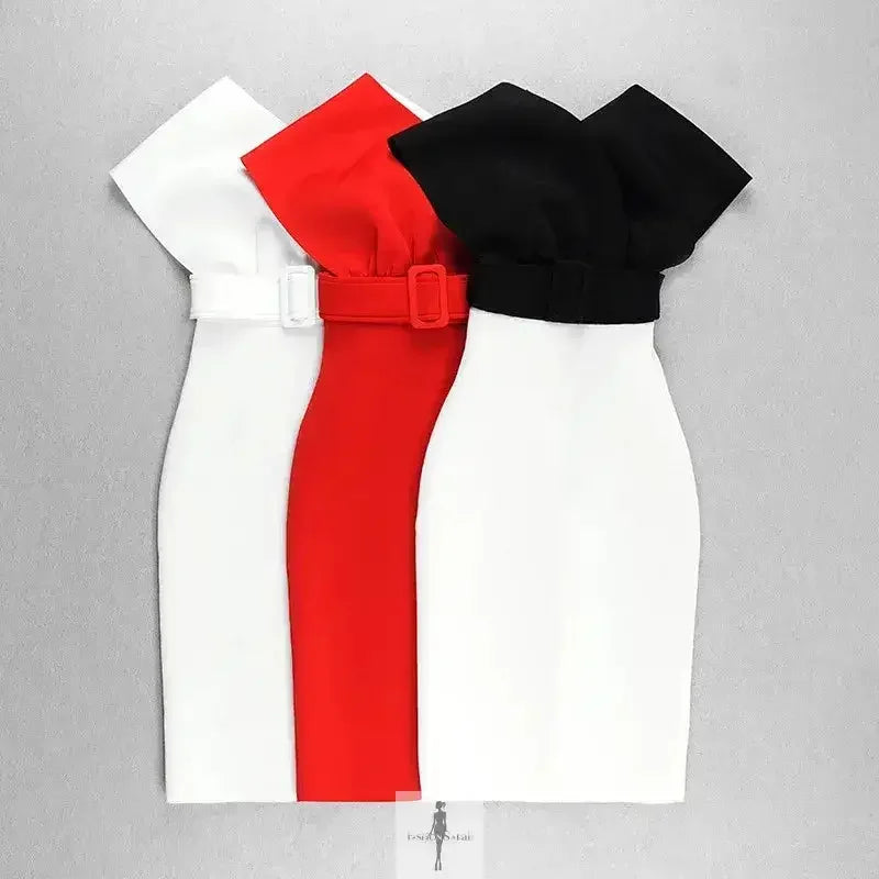 Fashionsarah.com Fashionsarah.com Off Shoulder Elegant Vintage Dress