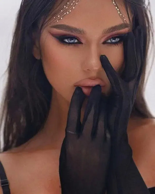 Black Elegant Gloves | Fashionsarah.com