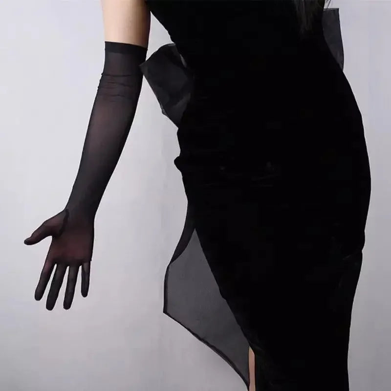 Black Elegant Gloves | Fashionsarah.com