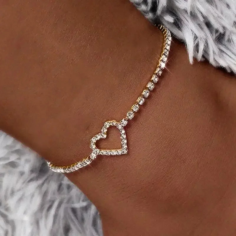 Heart Anklet Bracelets | Fashionsarah.com