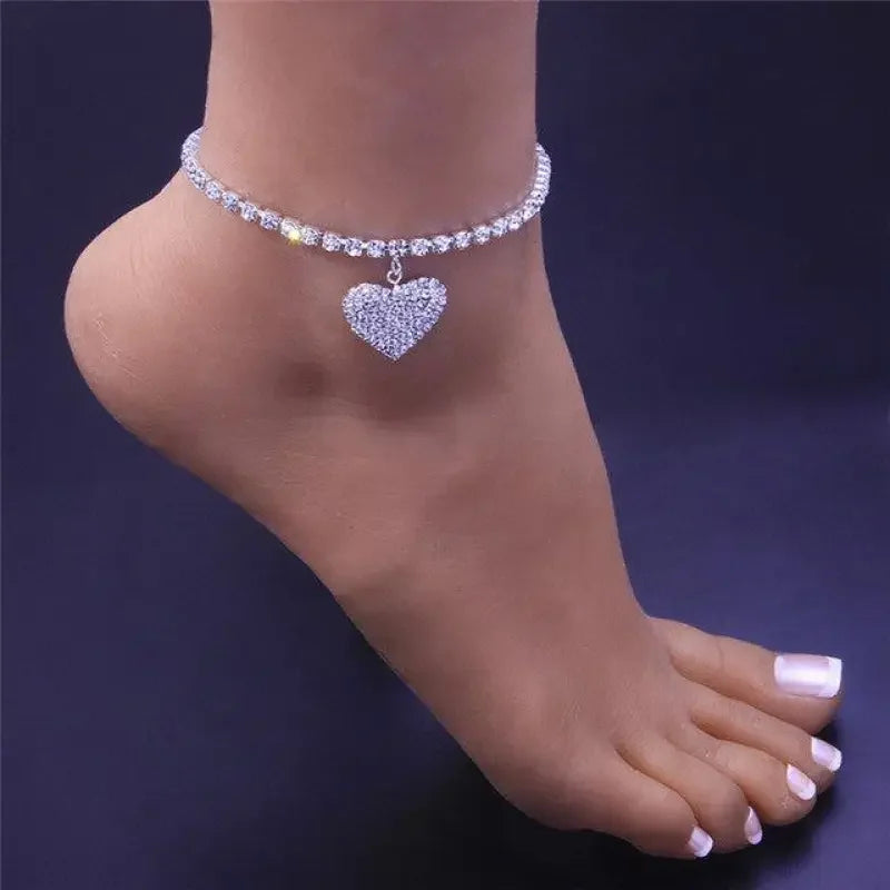 Heart Anklet Bracelets | Fashionsarah.com