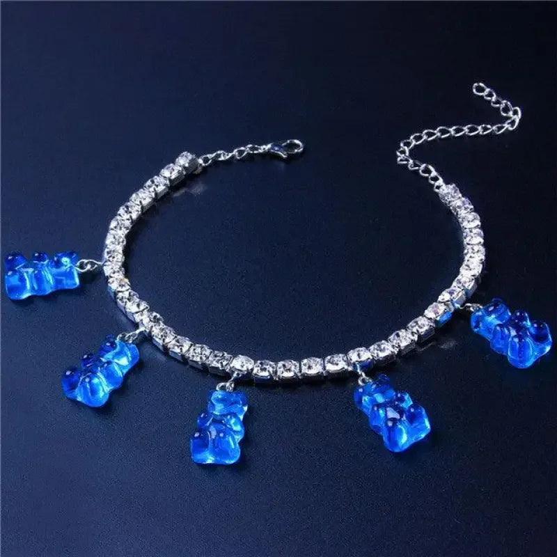 Teddy Bear Anklet Bracelets | Fashionsarah.com