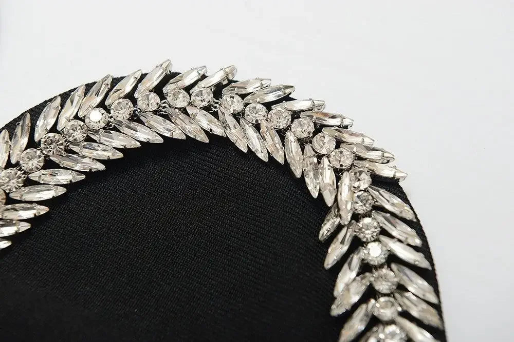 Strapless Diamond V-Neck Dress | Fashionsarah.com