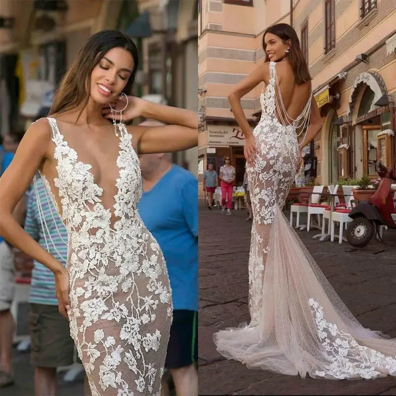 Lace Sposa Vestidos Bride | Fashionsarah.com