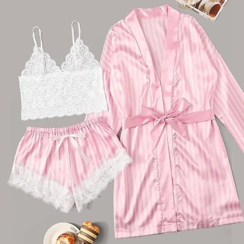 3 Pieces Pajamas Sets | Fashionsarah.com
