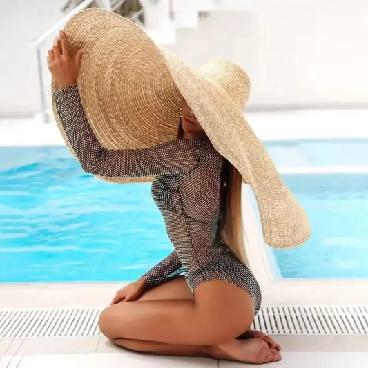 Rhinestone mesh Bodysuit | Fashionsarah.com