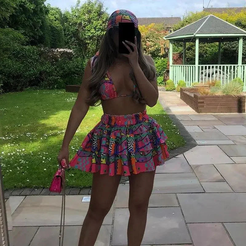 New Bandana Bikini and Cake Skirt | Fashionsarah.com