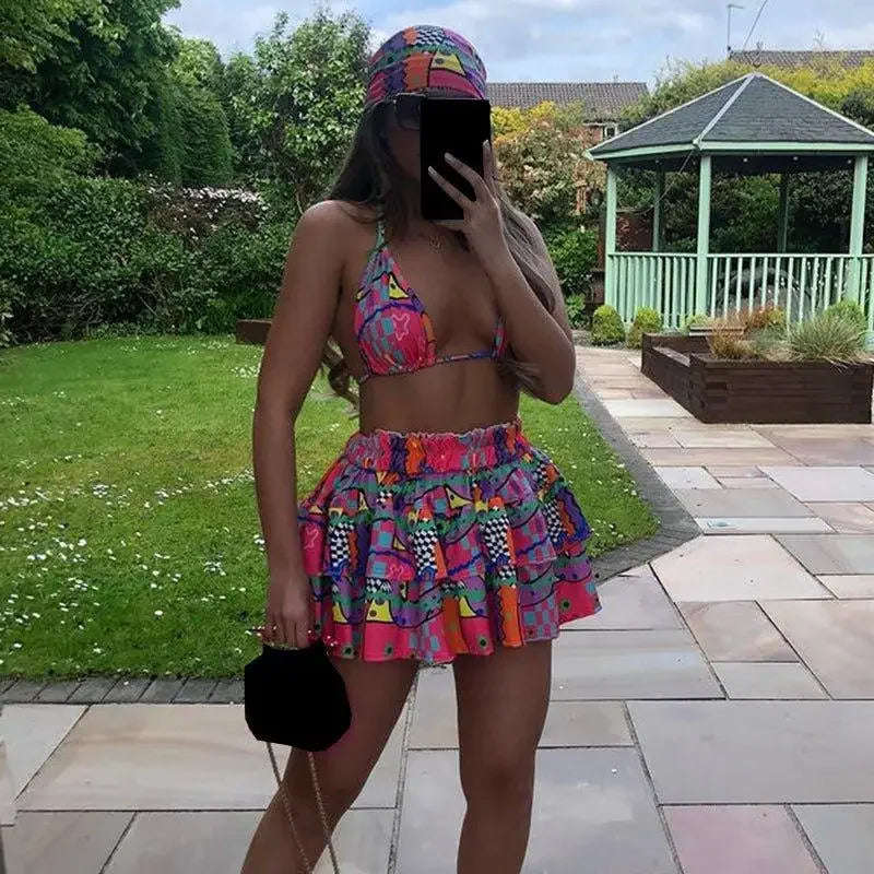 New Bandana Bikini and Cake Skirt | Fashionsarah.com