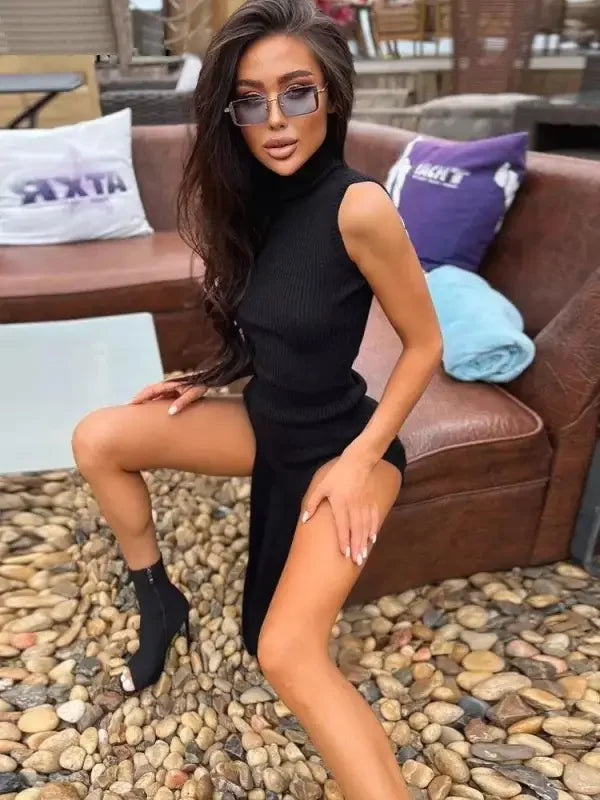 Streetwear Mid-Calf Dress | Fashionsarah.com