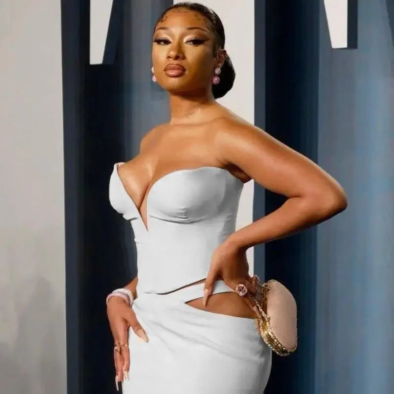 Strapless Tube Top with Skirt Set | Fashionsarah.com