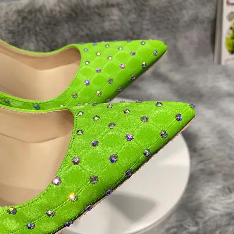 Rhinestones Stiletto Heels | Fashionsarah.com