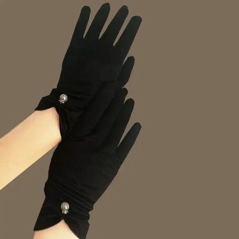 Elegant Pearl Gloves | Fashionsarah.com