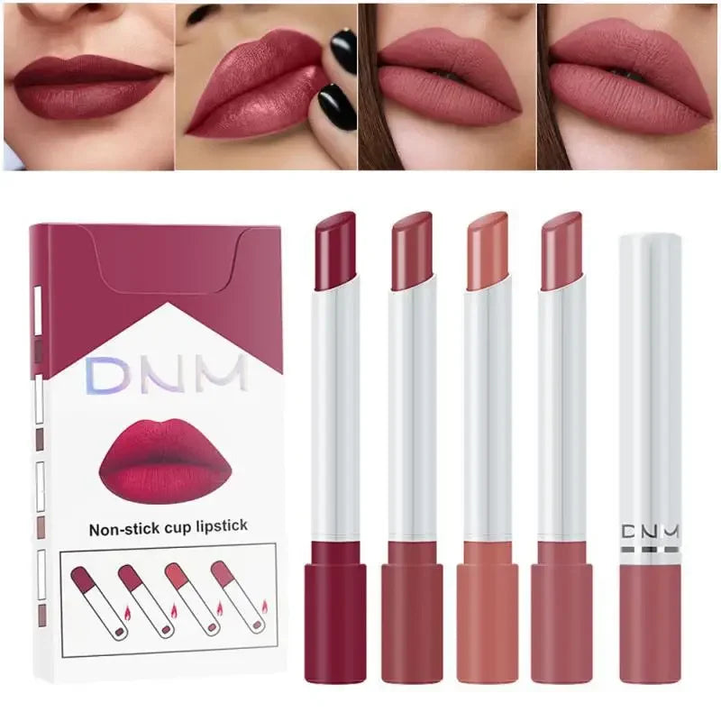 Waterproof Matte Long Lasting 4 Lipsticks/Set | Fashionsarah.com