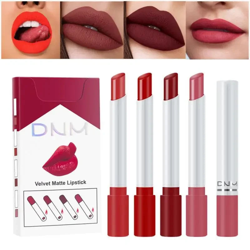 Waterproof Matte Long Lasting 4 Lipsticks/Set | Fashionsarah.com