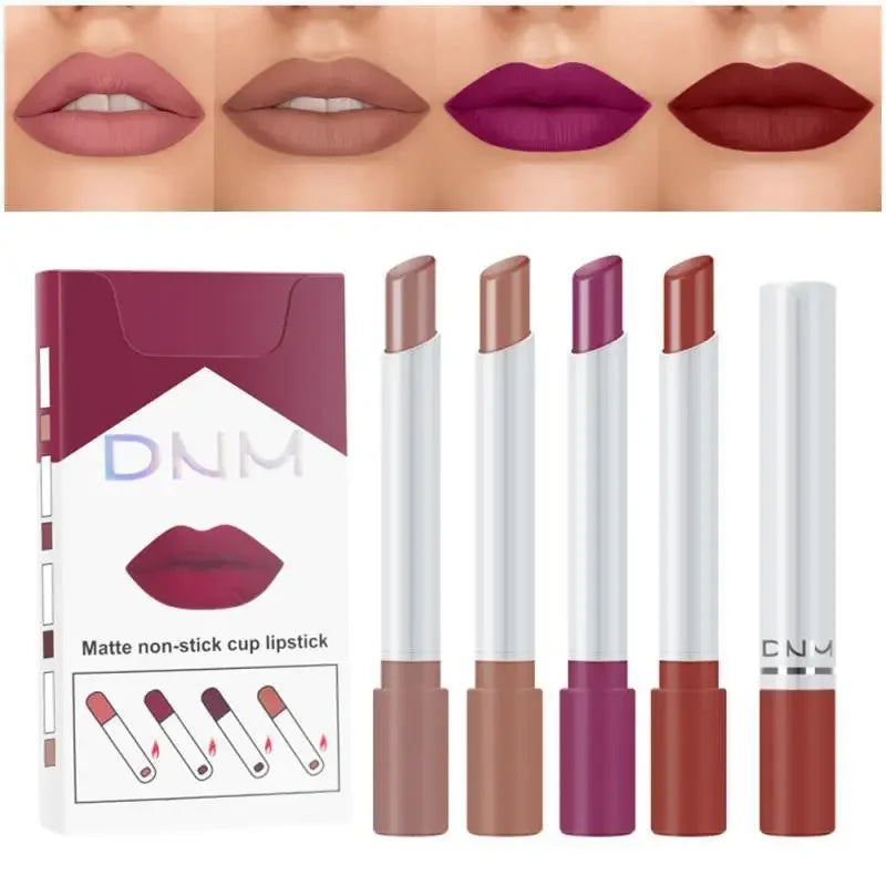 Waterproof Matte Long Lasting 4 Lipsticks/Set | Fashionsarah.com