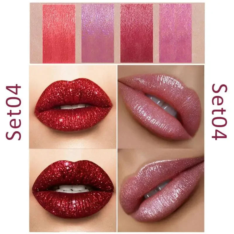 Waterproof Matte Long Lasting 4 Lipsticks/Set | Fashionsarah.com