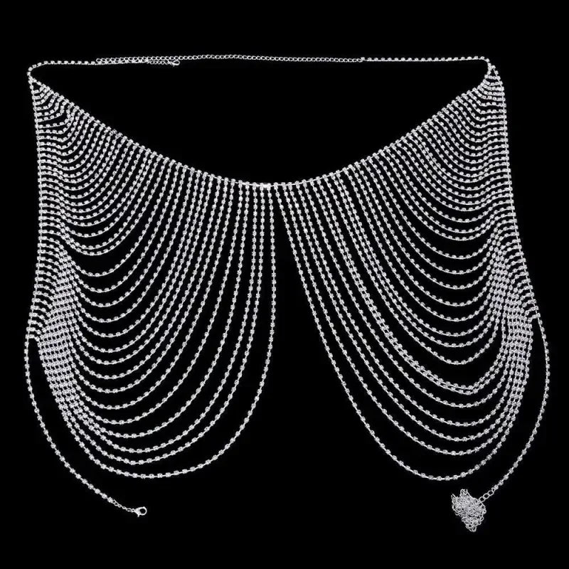 Rhinestone Chest Jewelry | Fashionsarah.com