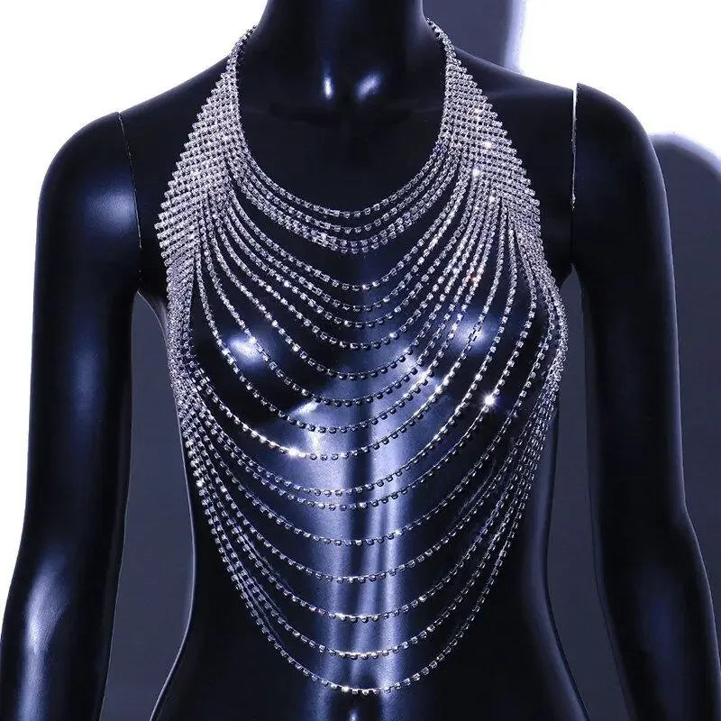 Halter Rhinestone Jewelry | Fashionsarah.com