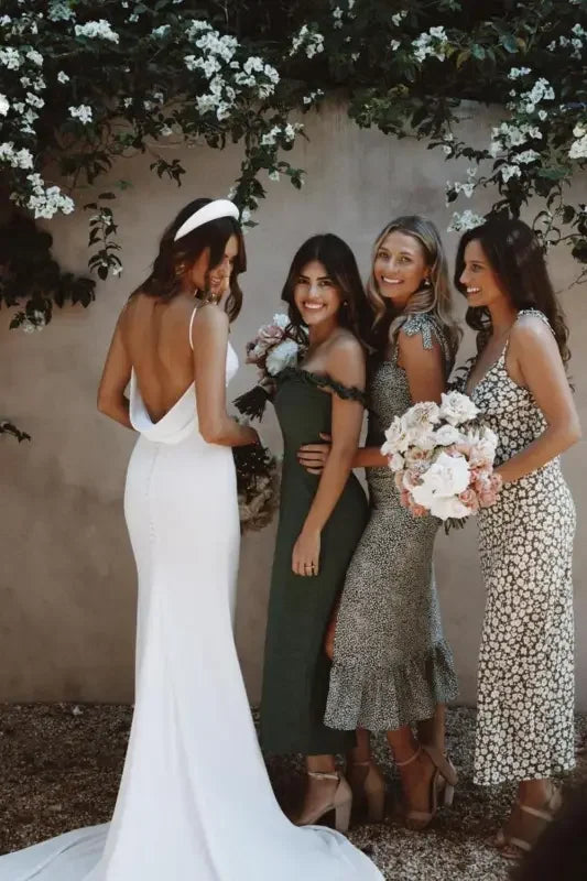 Silk Satin Wedding Dress | Fashionsarah.com