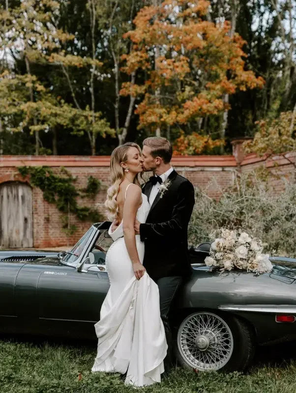 Silk Satin Wedding Dress | Fashionsarah.com