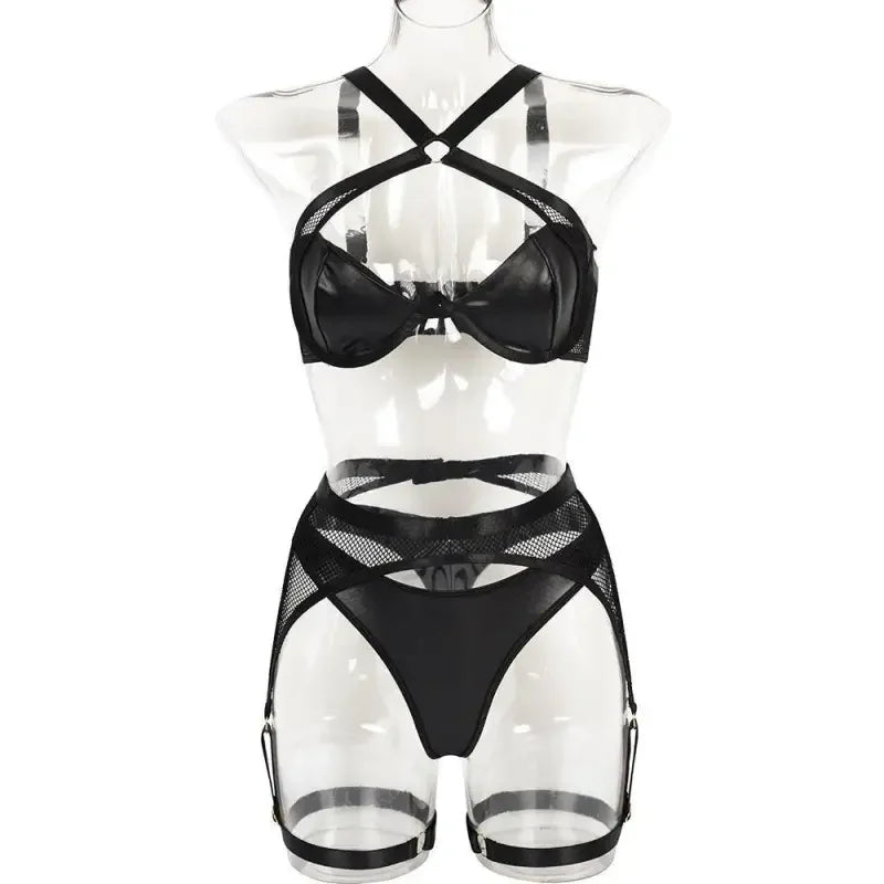 3-Piece Halter Bra Set | Fashionsarah.com
