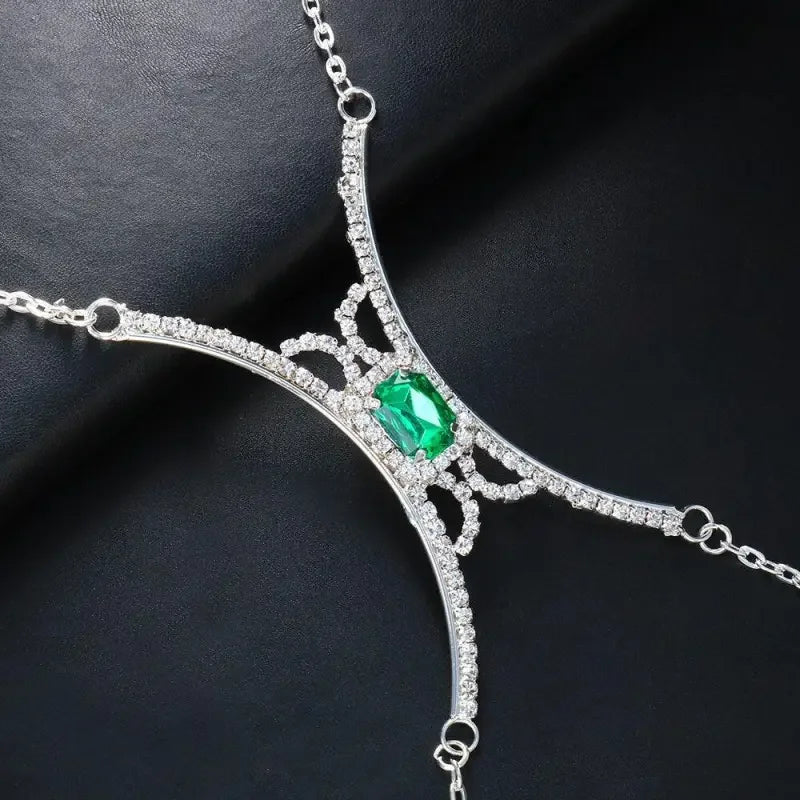 Festival Rhinestone Chest Bracket | Fashionsarah.com