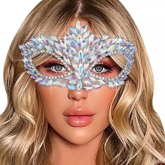 Crystal Venetian Masquerade Mask | Fashionsarah.com