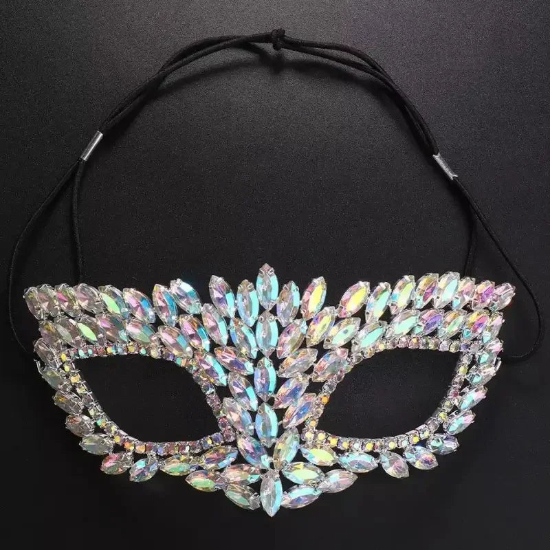 Crystal Venetian Masquerade Mask | Fashionsarah.com